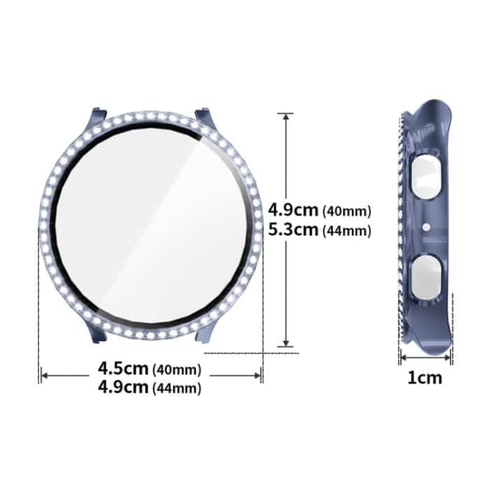 ENKAY Hat-Prince Blink Vollständige Abdeckung PC + gehärtete Glasfolie Integriertes Uhrengehäuse, For Samsung Galaxy Watch7 44mm, For Samsung Galaxy Watch7 40mm – Bild 6