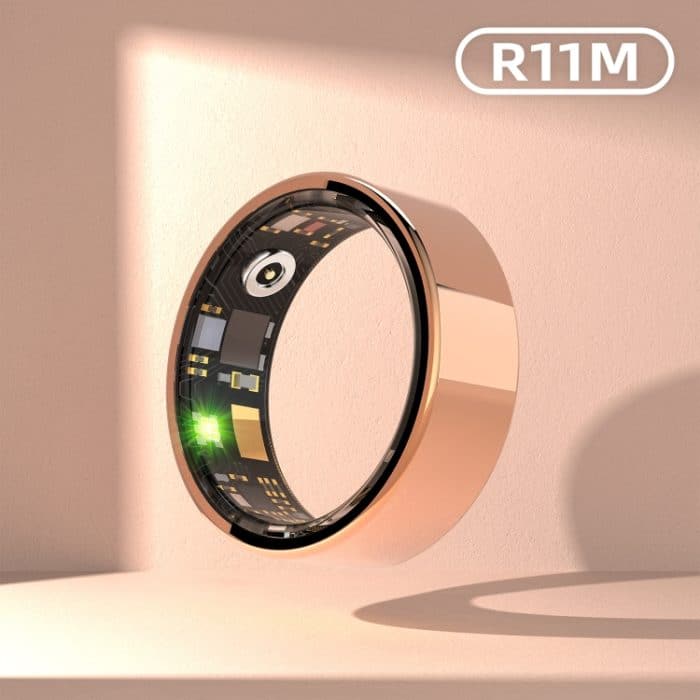 R11M SIZE 9 Smart Ring, unterstützt Herzfrequenz / Blutsauerstoff / Schlaf / mehrere Sportmodi – Bild 2