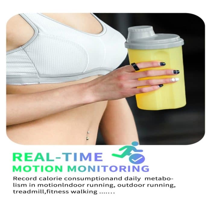 R8 SIZE 16 Smart Ring, unterstützt Herzfrequenz / Blutsauerstoff / Schlaf / mehrere Sportmodi – Bild 5