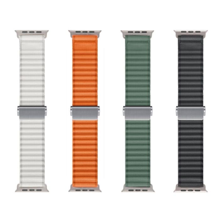 Offroad-Uhrenarmband aus geflochtenem Nylon mit magnetischer Schnalle, For Apple Watch Series 6 40mm, For Apple Watch Series 6 44mm, For Apple Watch Series 5 44mm, For Apple Watch Series 5 40mm, For Apple Watch Series 4 44mm, For Apple Watch Series 4 4... – Bild 4
