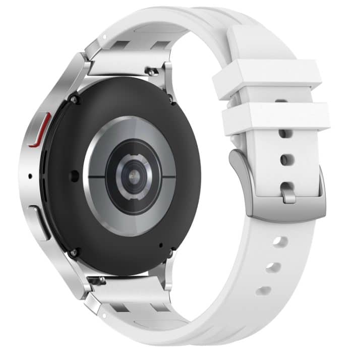 22 mm Uhrenarmband aus Silikon mit silberner Schnalle und Schnellverschluss, For Garmin Forerunner 255, For Garmin Venu 2, For Garmin Vivoactive 4 – Bild 7