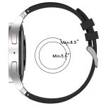 22 mm Uhrenarmband aus Silikon mit silberner Schnalle und Schnellverschluss, For Garmin Forerunner 255, For Garmin Venu 2, For Garmin Vivoactive 4 – Bild 4