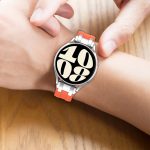 22 mm Uhrenarmband aus Silikon mit silberner Schnalle und Schnellverschluss, For Garmin Forerunner 255, For Garmin Venu 2, For Garmin Vivoactive 4 – Bild 5