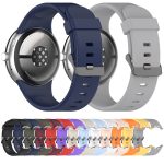 Einfarbiges Sport-Uhrenarmband aus Silikon, For Google Pixel Watch 3 45mm – Bild 3