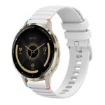 Uhrenarmband aus Silikon mit gewellten, gepunkteten Nähten, 18 mm, For Garmin Venu 3S, For Garmin Forerunner 265S, For Garmin Forerunner 255S, For Garmin Venu 2S