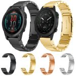 Uhrenarmband aus Edelstahl mit Schildpatt-Optik, 22 mm, For Garmin Fenix E 47mm, For Garmin Fenix 8 MIP 47mm, For Garmin Fenix 8 AMOLED 47mm, For Garmin Fenix 7 Pro 47mm, For Garmin Epix Pro 47mm, For Garmin MARQ Athlete Gen 2... – Bild 2