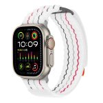 Zweiteiliges Uhrenarmband aus Nylon mit Klettverschluss, For Apple Watch Series 7 41mm, For Apple Watch Series 7 45mm, For Apple Watch Series 6 40mm, For Apple Watch Series 6 44mm, For Apple Watch Series 5 44mm, For Apple Watch Series 5 40mm – Bild 7