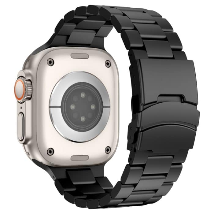 Uhrenarmband aus Titanlegierung mit drei Perlen, For Apple Watch Series 10 46mm, For Apple Watch Series 10 42mm, For Apple Watch SE 2023 44mm, For Apple Watch SE 2023 40mm, For Apple Watch Ultra 2 49mm, For Apple Watch Series 9 45mm... – Bild 7