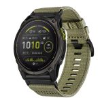 26 mm Uhrenarmband aus Nylon-Canvas mit Schnellverschluss, For Garmin Enduro 3, For Garmin Fenix 8 MIP 51mm, For Garmin Fenix 7X Pro, For Garmin Instinct 2X, For Garmin Enduro 2 / Enduro, For Garmin Tactix 7 / Tactix DELTA, For Garmin Descent MK2 / MK2...