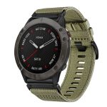 26 mm Uhrenarmband aus Nylon-Canvas mit Schnellverschluss, For Garmin Fenix 6X / 6X Pro, For Garmin Fenix 5X / 5X Puls