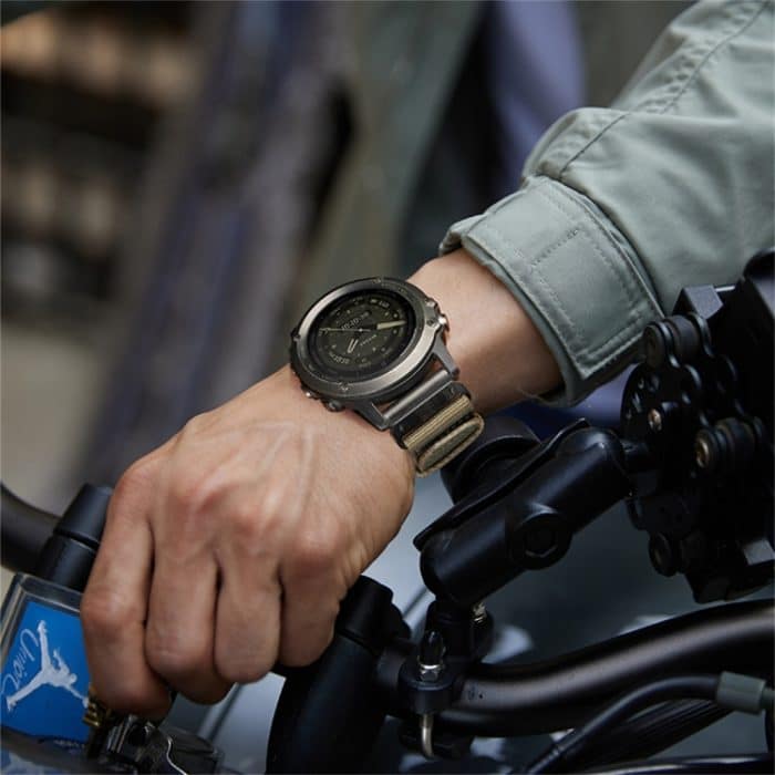 26 mm Uhrenarmband aus Nylon-Canvas mit Schnellverschluss, For Garmin Fenix 6X / 6X Pro, For Garmin Fenix 5X / 5X Puls – Bild 6