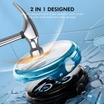 ENKAY Hat-Prince Vollflächige galvanisierte weiche TPU-Hülle mit Displayschutz, For Google Pixel Watch 3 41mm – Bild 2