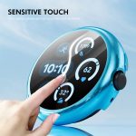 ENKAY Hat-Prince Vollflächige galvanisierte weiche TPU-Hülle mit Displayschutz, For Google Pixel Watch 3 41mm – Bild 4