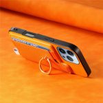 Retro Magsafe Cross Leder Ringhalter Kartentasche Handyhülle, For iPhone 16 Pro Max, For iPhone 16 Pro, For iPhone 16 Plus – Bild 7