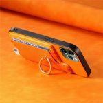 Retro Magsafe Cross Leder Ringhalter Kartentasche Handyhülle, For iPhone 14, For iPhone 14 Pro, For iPhone 14 Pro Max – Bild 7