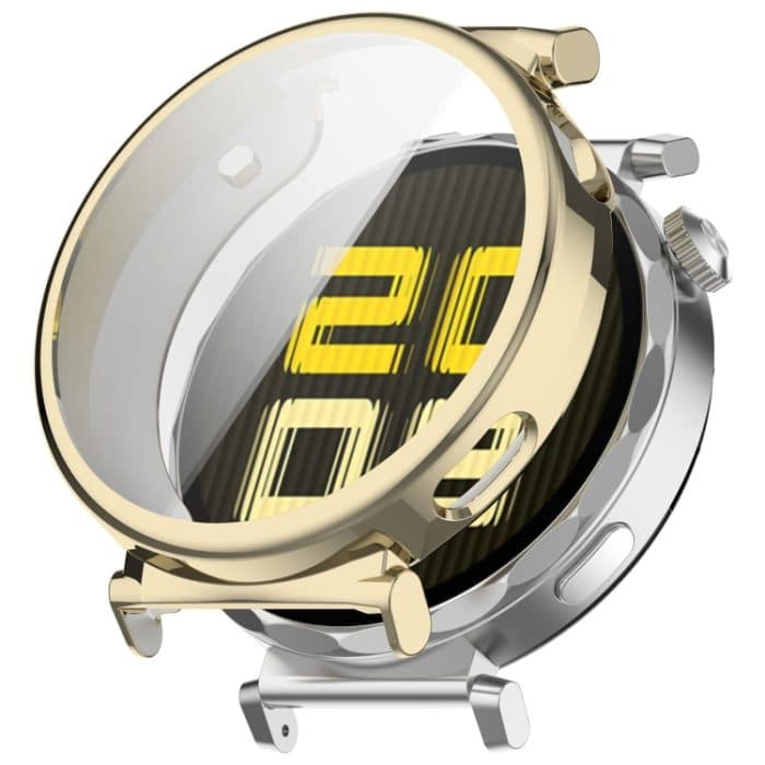 Galvanisiertes TPU-Uhrenschutzgehäuse mit vollständiger Abdeckung, For Huawei Watch GT5 Pro 42mm, For Huawei Watch GT5 41mm – Bild 1