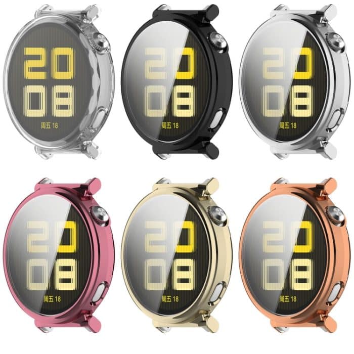 Galvanisiertes TPU-Uhrenschutzgehäuse mit vollständiger Abdeckung, For Huawei Watch GT5 Pro 42mm, For Huawei Watch GT5 41mm – Bild 4