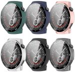 Für Huawei Watch GT 5 Pro 46 mm, abgestuftes Uhrengehäuse aus gehärtetem Glas mit integrierter PC-Folie – Bild 4