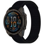 20 mm Uhrenarmband aus Nylon mit Klettverschluss, For Garmin Fenix 8 AMOLED 43mm