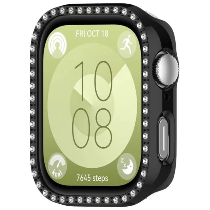 Für Huawei Watch Fit3 Diamond Galvanisierte PC-Halbabdeckung Uhrenschutzhülle – Bild 5