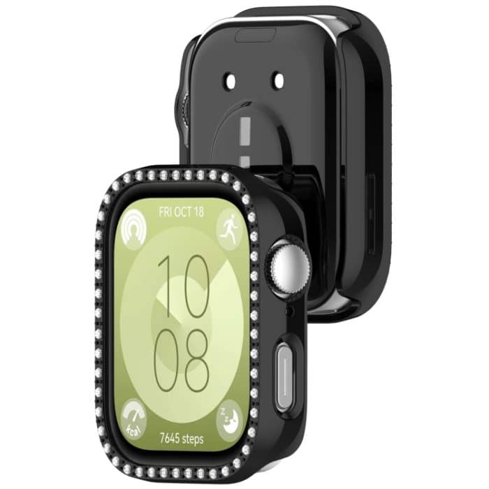 Für Huawei Watch Fit3 Diamond Galvanisierte PC-Halbabdeckung Uhrenschutzhülle – Bild 6