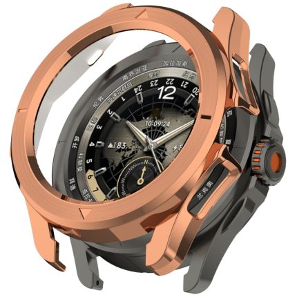 Für Xiaomi Watch S4 Sport Galvanisierte PC-Halbabdeckung Uhrenschutzhülle