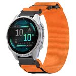 Für Garmin Fenix ​​8 AMOLED 43 mm Nylon-Klettverschluss 20 mm Schnellverschluss-Uhrenarmband