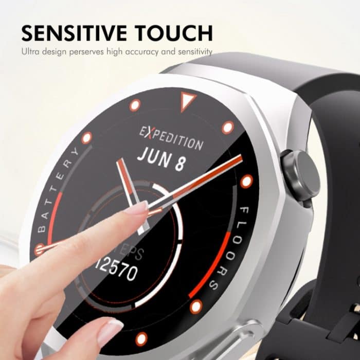 ENKAY Hat-Prince galvanisiertes weiches TPU-Uhrengehäuse mit Displayschutzfolie, For Huawei Watch GT 5 Pro 46mm, For Huawei Watch GT 5 Pro 42mm, For Huawei Watch GT 5 46mm, For Huawei Watch GT 5 41mm – Bild 6