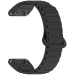 Zweifarbiges 22-mm-Uhrenarmband aus Silikon mit Magnetschnalle und Schnellverschluss, For Garmin Fenix 8 47mm – Bild 8