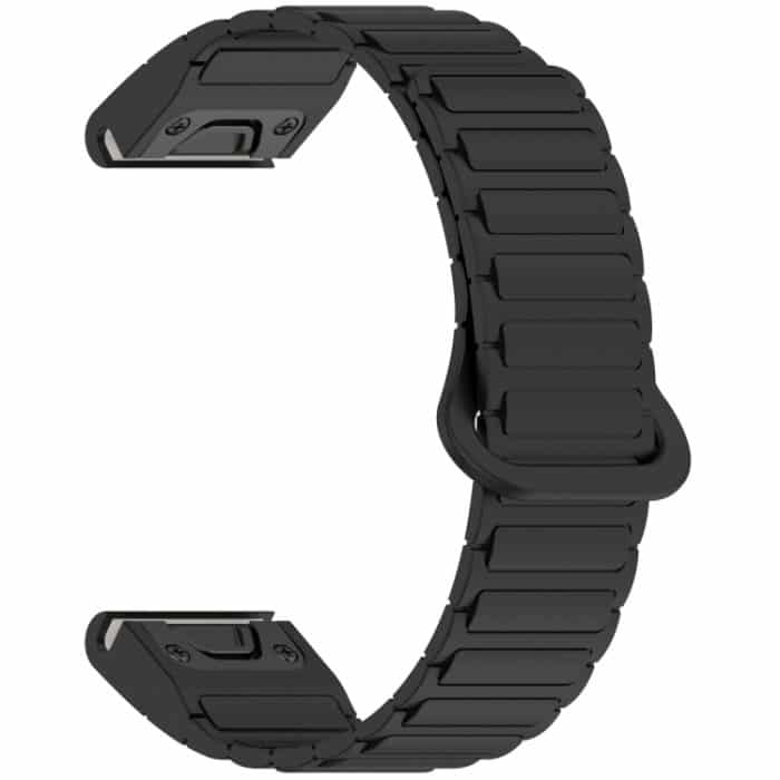 Zweifarbiges 22-mm-Uhrenarmband aus Silikon mit Magnetschnalle und Schnellverschluss, For Garmin Fenix 8 47mm – Bild 8
