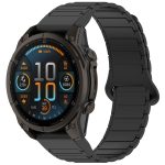 Zweifarbiges 20-mm-Uhrenarmband aus Silikon mit Magnetschnalle und Schnellverschluss, For Garmin Fenix 8 43mm