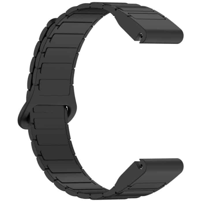 Zweifarbiges 20-mm-Uhrenarmband aus Silikon mit Magnetschnalle und Schnellverschluss, For Garmin Fenix 8 43mm – Bild 9