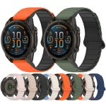 Zweifarbiges 20-mm-Uhrenarmband aus Silikon mit Magnetschnalle und Schnellverschluss, For Garmin Fenix 8 43mm – Bild 2