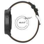 Uhrenarmband aus Edelstahl mit Schnellverschluss, 22 mm, aus echtem Leder, For Garmin Venu 3 – Bild 4