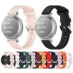 Silikon-Uhrenarmband mit Schnellverschluss und silberner Schnalle, For Garmin Lily 2 Active – Bild 2