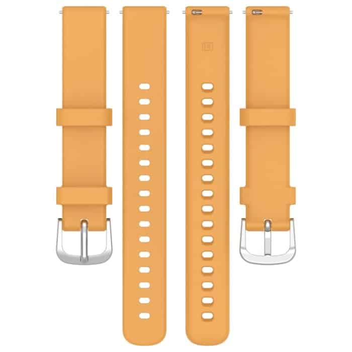 Silikon-Uhrenarmband mit Schnellverschluss und silberner Schnalle, For Garmin Lily 2 Active – Bild 6