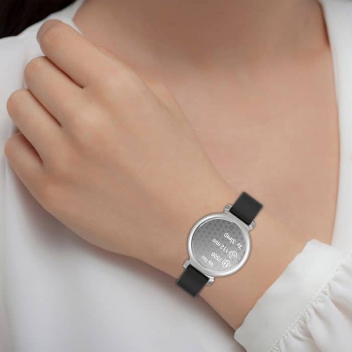 Silikon-Uhrenarmband mit Schnellverschluss und silberner Schnalle, For Garmin Lily 2 Active – Bild 7