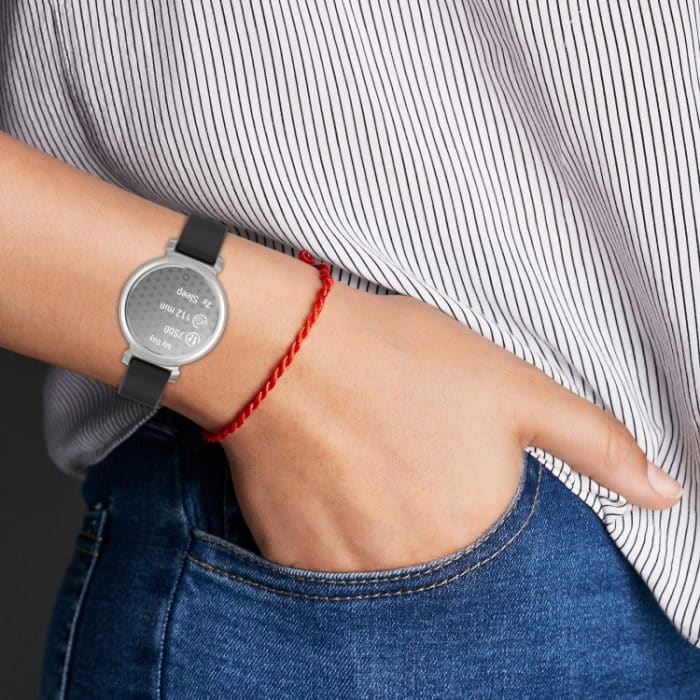 Silikon-Uhrenarmband mit Schnellverschluss und silberner Schnalle, For Garmin Lily 2 Active – Bild 8