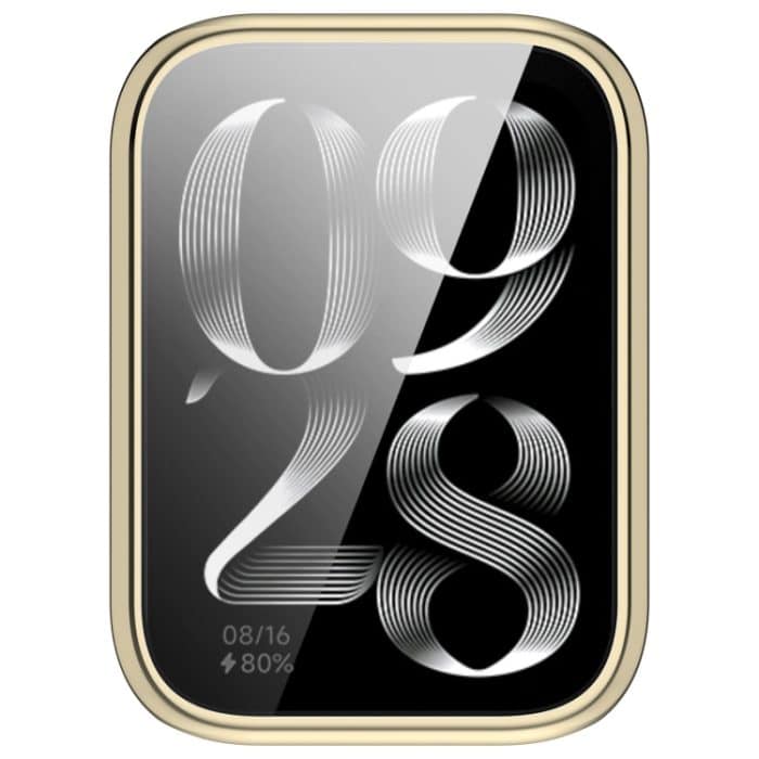 Galvanisiertes, vollständig abdeckendes TPU-Uhrenschutzgehäuse, For Xiaomi Smart Band 9 Pro, For Xiaomi Mi Band 8 Pro – Bild 8