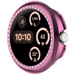 Diamantgalvanisiertes PC-Uhrenschutzgehäuse mit halber Abdeckung, For Google Pixel Watch 3 45mm, For Google Pixel Watch – Bild 5