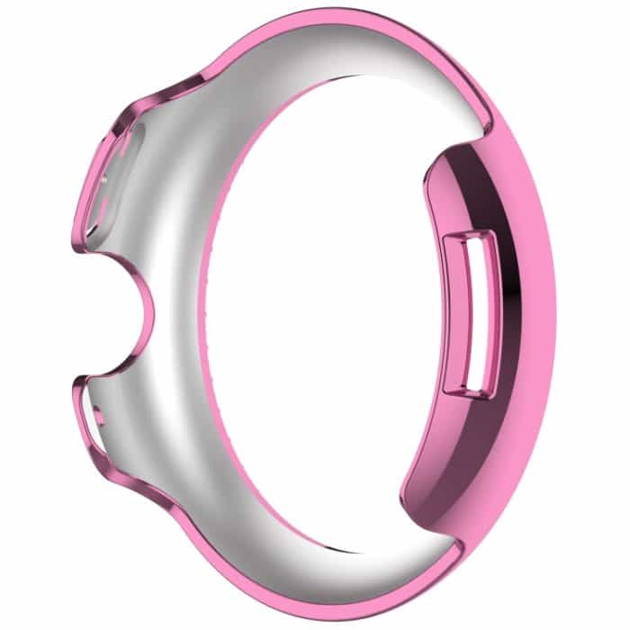 Diamantgalvanisiertes PC-Uhrenschutzgehäuse mit halber Abdeckung, For Google Pixel Watch 3 45mm, For Google Pixel Watch – Bild 8