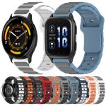 Zweifarbiges I-förmiges Silikon-Uhrenarmband, For Garmin Watch 20mm, For Garmin Watch 22mm – Bild 2
