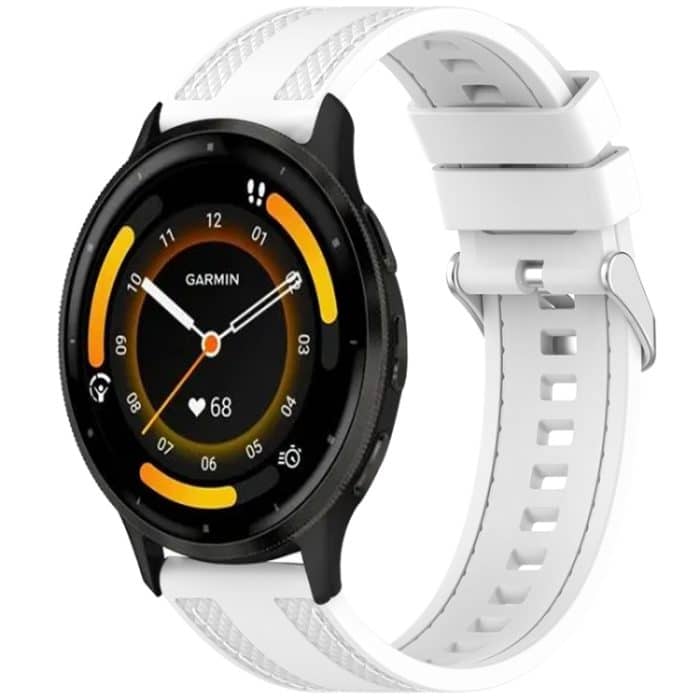 SYA002745101A.jpg Silikon-Uhrenarmband mit Schnellverschluss und zwei Seitennähten, For Garmin Venu 3 – Bild 1