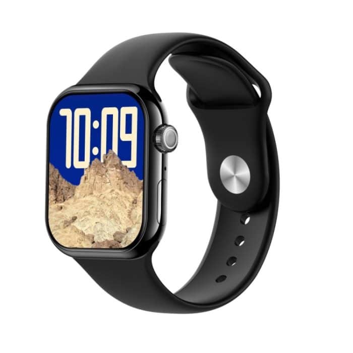 SYA002746901A.jpg KL08 2,04 Zoll Farbbildschirm Smart Watch Silikonarmband, unterstützt Bluetooth-Anrufe – Bild 1