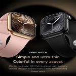 KL08 2,04 Zoll Farbbildschirm Smart Watch Silikonarmband, unterstützt Bluetooth-Anrufe – Bild 2