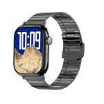 KL08 2,04 Zoll Farbdisplay Smart Watch Stahlarmband, unterstützt Bluetooth-Anrufe
