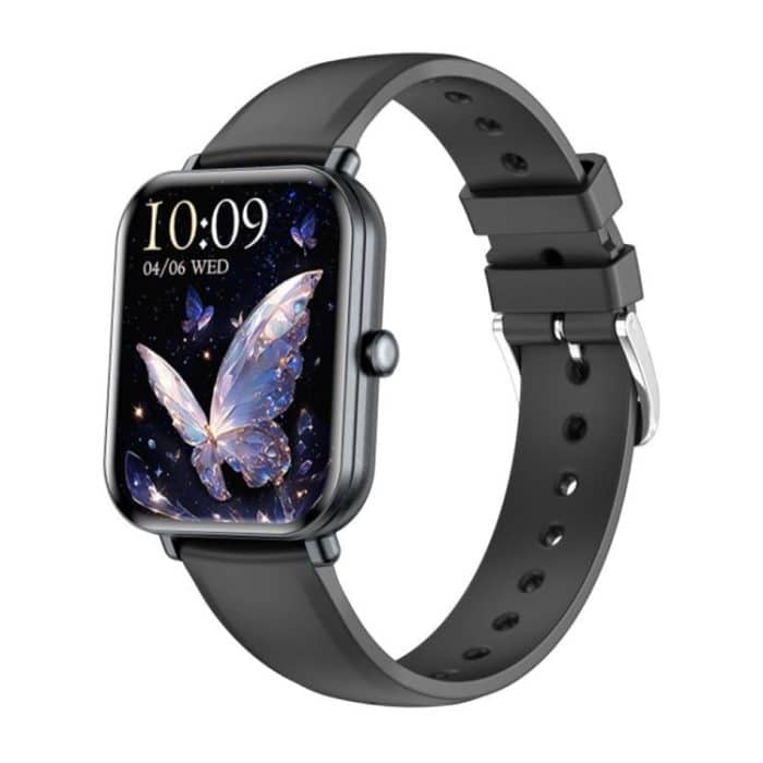 SYA002747801A.jpg KM66 1,75 Zoll Farbbildschirm Smart Watch Silikonarmband, unterstützt Bluetooth-Anrufe – Bild 1