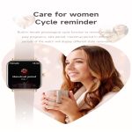 KM66 1,75 Zoll Farbbildschirm Smart Watch Silikonarmband, unterstützt Bluetooth-Anrufe – Bild 5