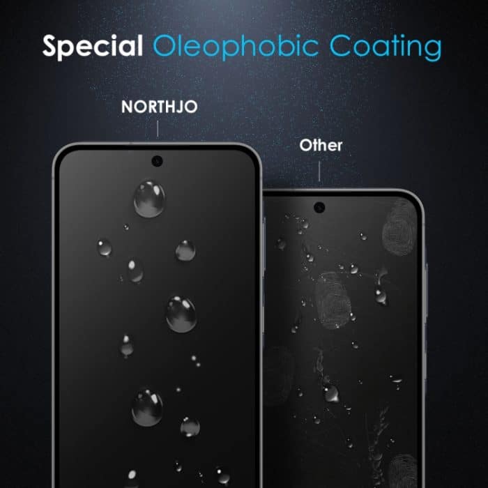 NORTHJO A++ Sichtschutz-Displayschutzfolie aus hochwertigem Aluminium-Silizium-Glas, unterstützt Entsperren per Fingerabdruck, For Samsung Galaxy S25 5G, For Samsung Galaxy S25+ 5G, For Samsung Galaxy S25 Ultra 5G, For Samsung Galaxy S24 Ultra 5G... – Bild 7