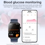 KS03 Pro 1,96 Zoll Farbdisplay-Smartwatch, unterstützt Bluetooth-Anrufe/Gesundheitsüberwachung – Bild 4